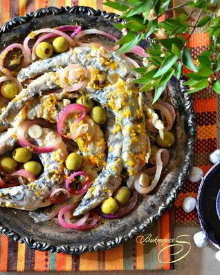 Рыба под маринадом эскабече