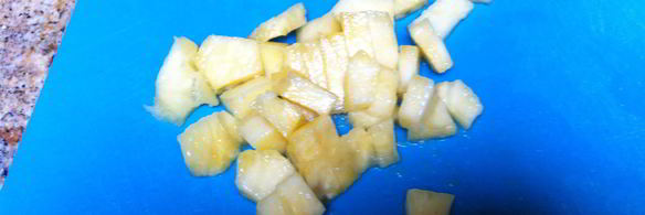 рыба, запеченная с ананасом