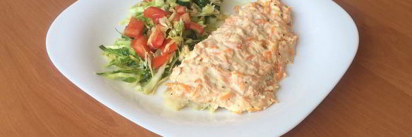 рыба запеченная в сметане