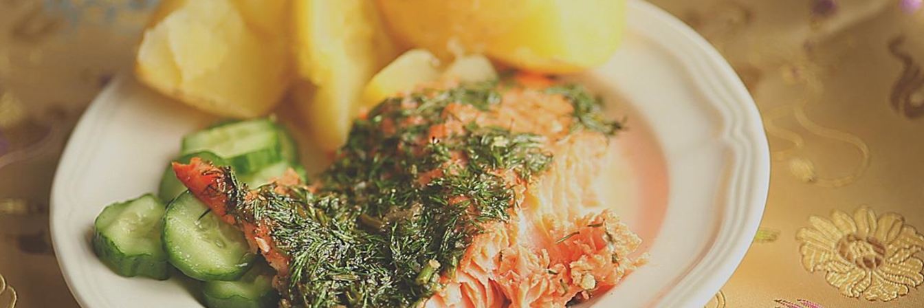 Семга в духовке