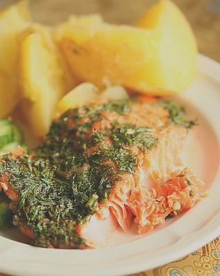 Семга в духовке