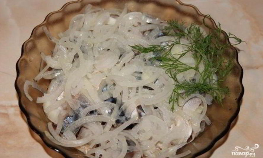 Рецепт скумбрии, соленной