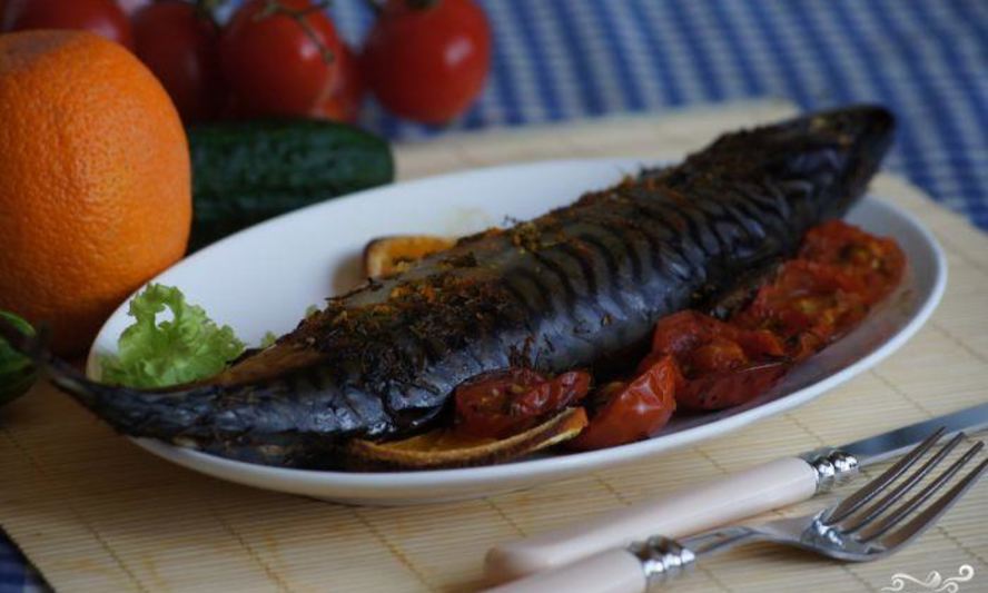 Рецепт скумбрии, запеченной в духовке