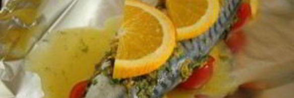 скумбрия, запеченная в духовке