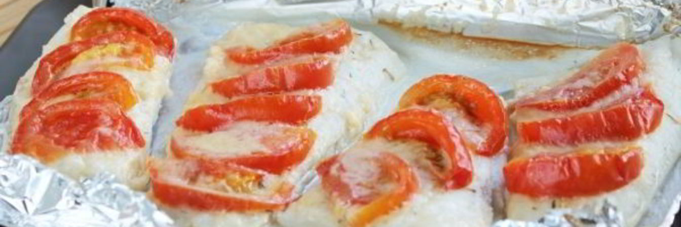 Судак запеченный в фольге