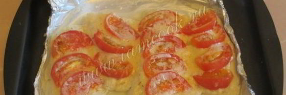 судак запеченный в фольге