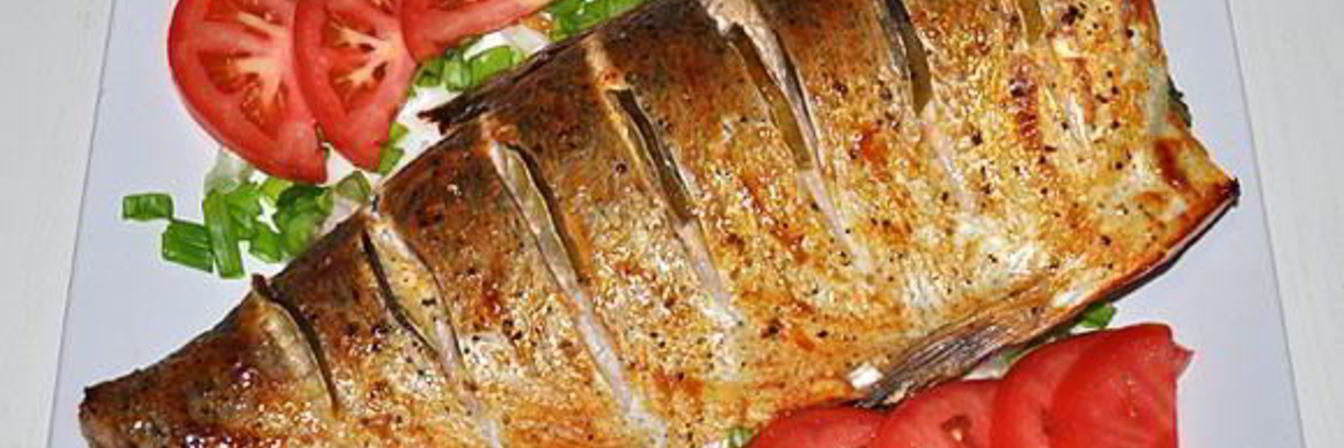 Толстолобик целиком в духовке