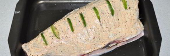 толстолобик целиком в духовке