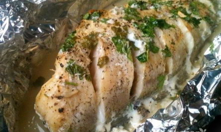 Рецепт трески в фольге в духовке