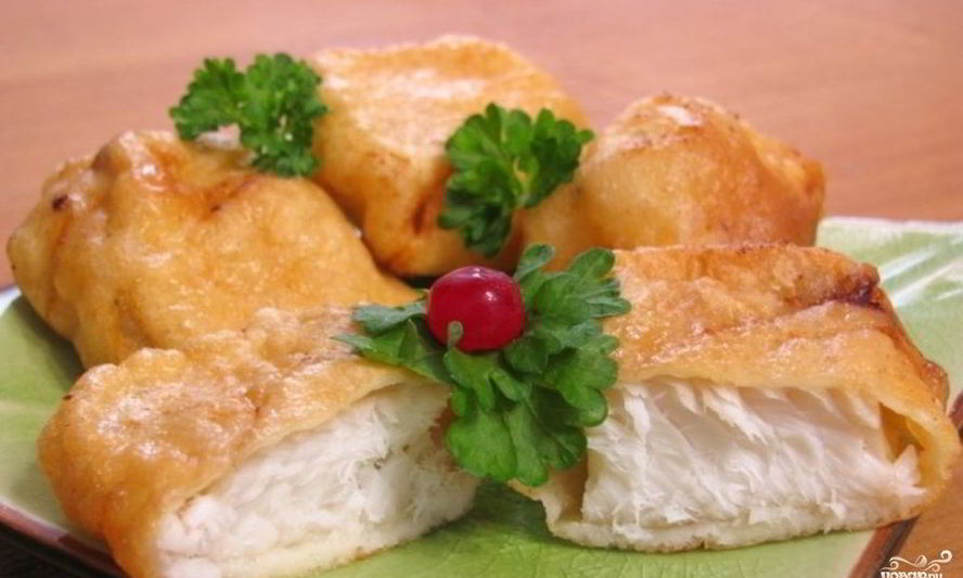 Рецепт трески в кляре в духовке