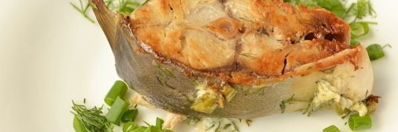 Тунец запеченный в духовке