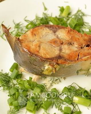 Тунец запеченный в духовке