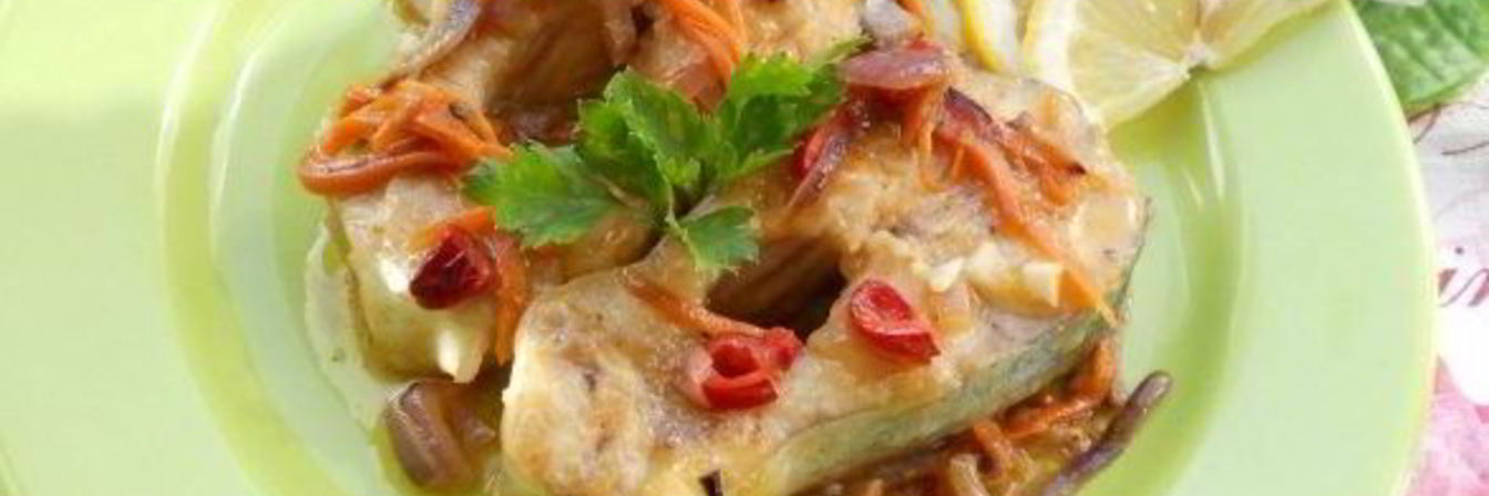 Тушеный пангасиус