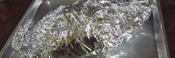 венгерский голый запеченный в фольге