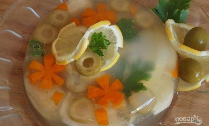 Рецепт заливного судака