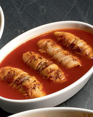 Запеченная салака со вкусом раков