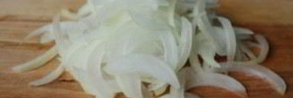 запеченная семга с цуккини и луком