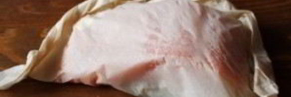 запеченная семга с цуккини и луком