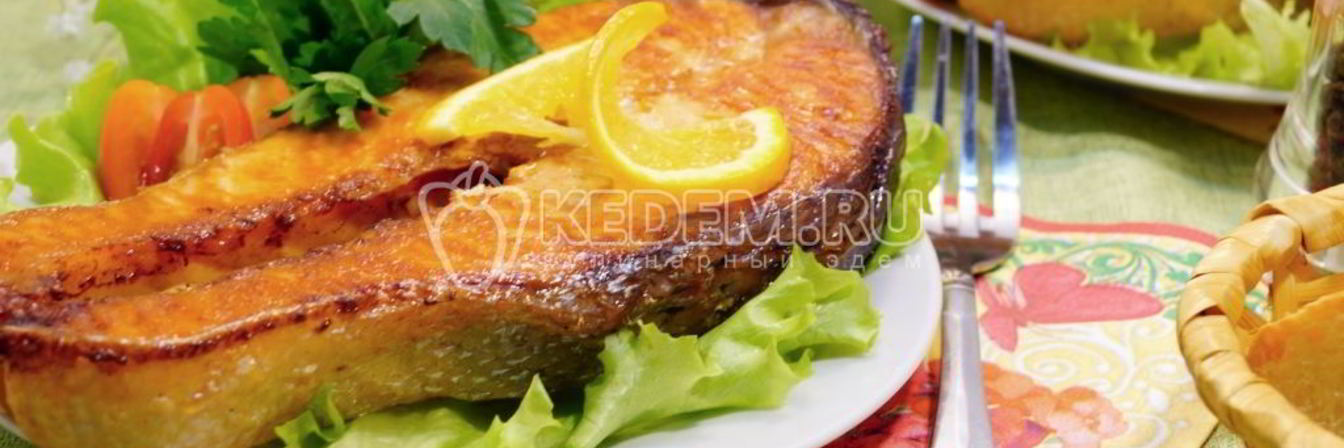 Запеченная семга