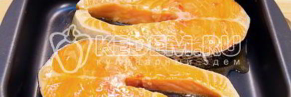 запеченная семга