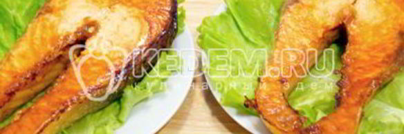 запеченная семга