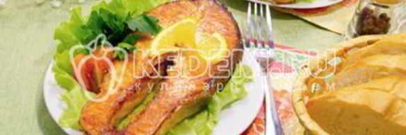 запеченная семга