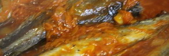 запеченный хек под маринадом