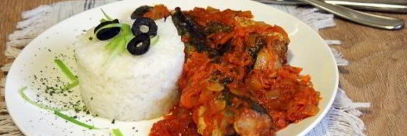 запеченный хек под маринадом