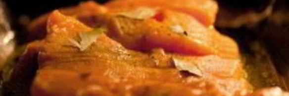 запеченные филе лосося дижон