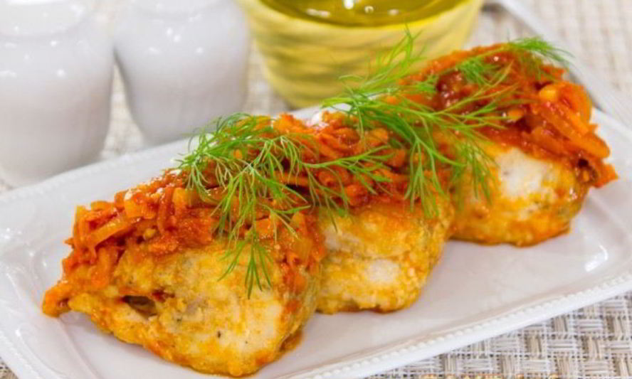 Рецепт жареной рыбы под маринадом