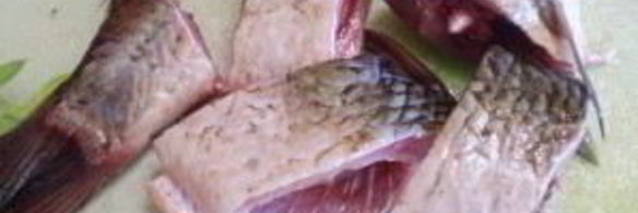 жареная рыба с рисом