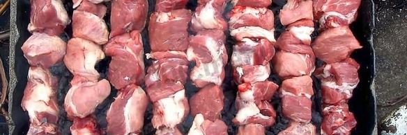 грузинский шашлык без маринада из свинины