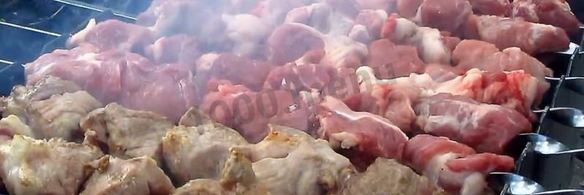 грузинский шашлык без маринада из свинины
