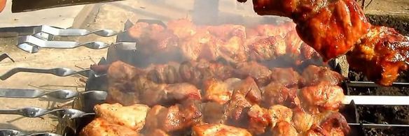 грузинский шашлык без маринада из свинины