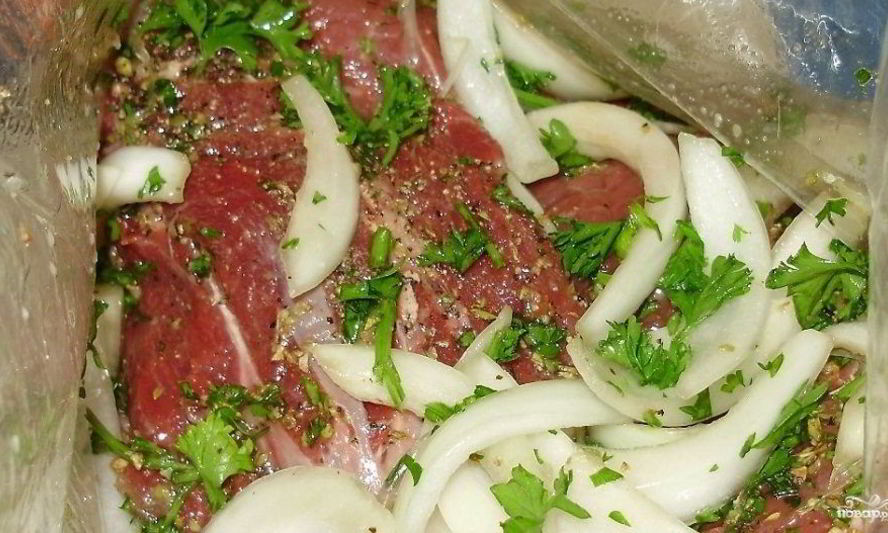 Рецепт маринада для шашлыка с луком