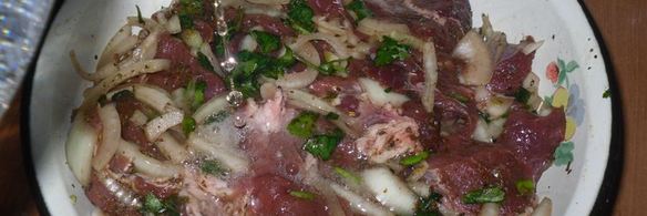 мягкий, сочный шашлык из свинины