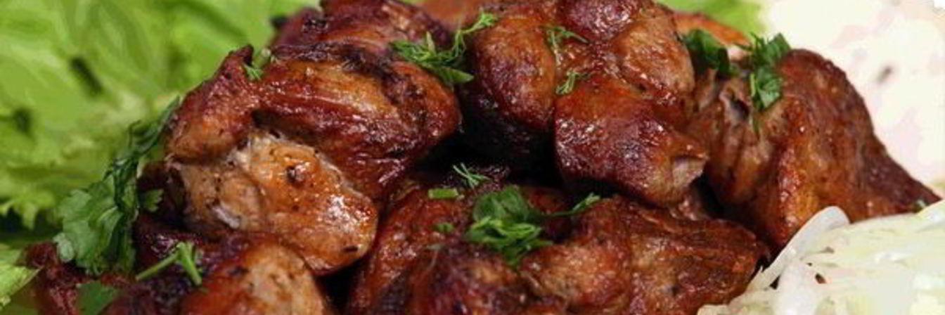 Нежный свиной шашлык в мультиварке