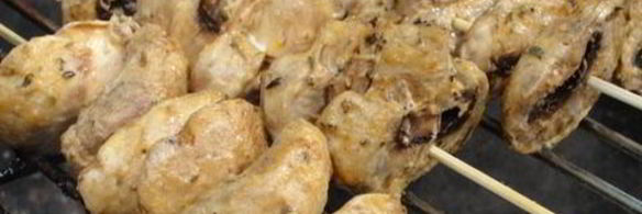 шашлычки грибные