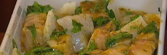 шашлычки из белой рыбы