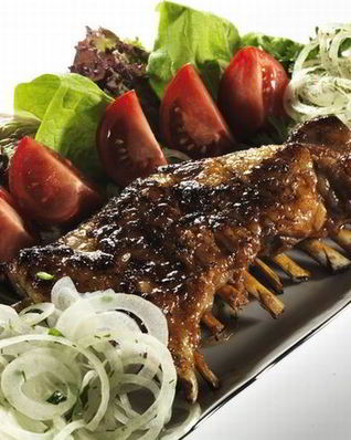 Шашлык из бараньих ребрышек