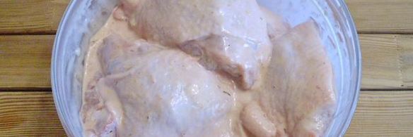 шашлык из бедрышек