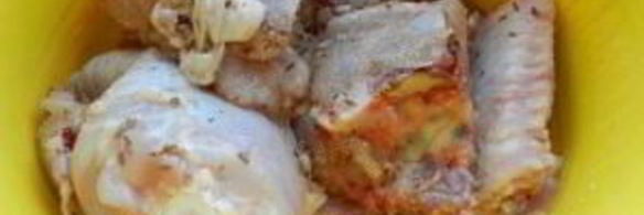 шашлык из курицы на минеральной воде