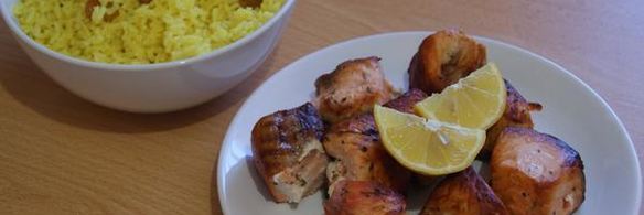 шашлык из семги