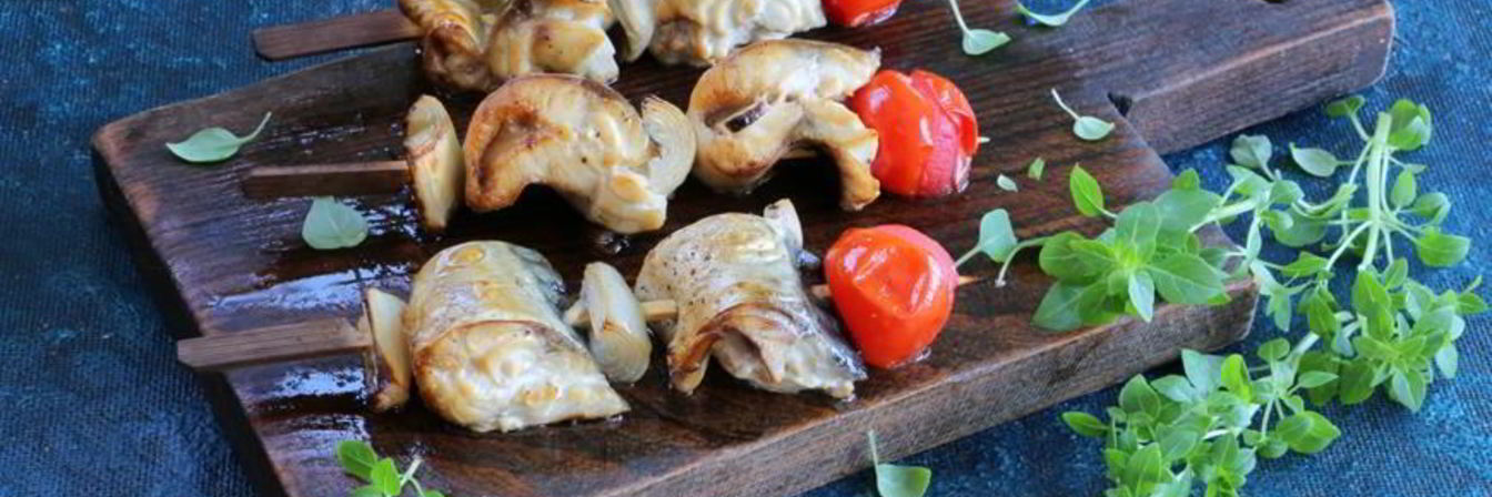 Шашлык из скумбрии