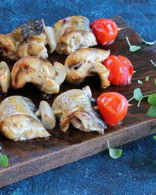 Шашлык из скумбрии