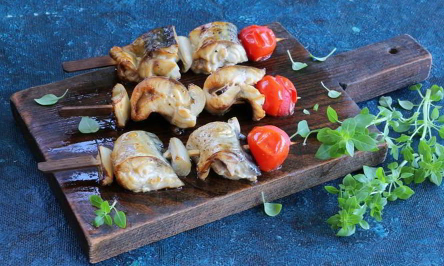 Рецепт шашлыка из скумбрии