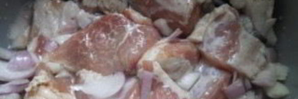 шашлык из свинины в мультиварке