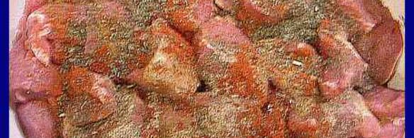 шашлык из свинины