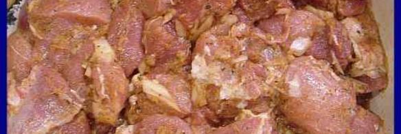 шашлык из свинины