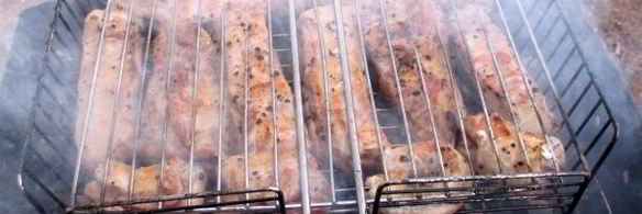 шашлык из свиных ребрышек